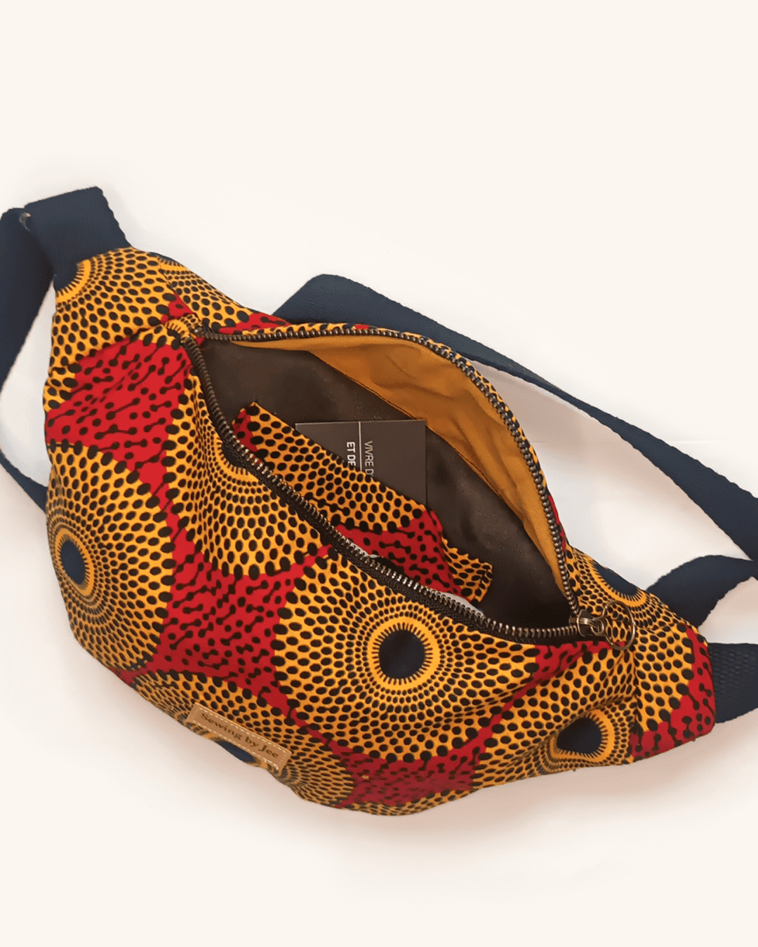 Sac Banane Zandu en Wax -
Sac Banane Zandu en Wax Sewing by Jee - Sac Banane en Wax