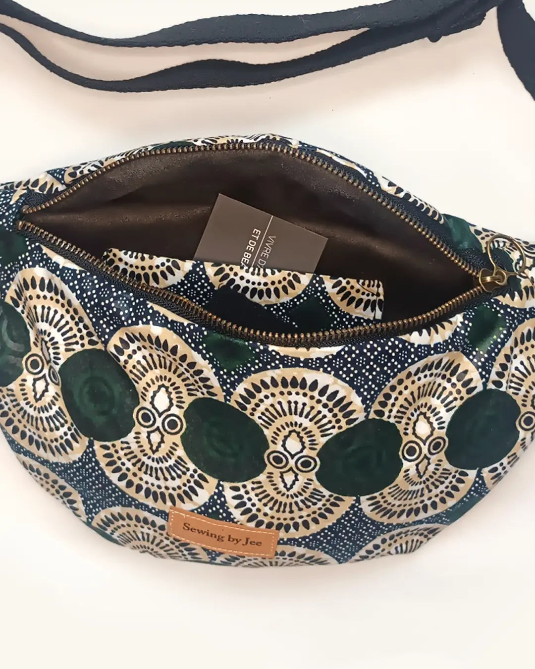 Sac Banane inaya en Wax -
Sac Banane inaya en Wax Sewing by Jee - Sac Banane en Wax