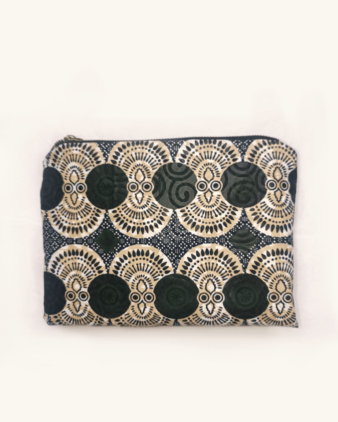 Trousse inaya en wax - Trousse inaya en wax Sewing by Jee - trousse wax - trousse en wax