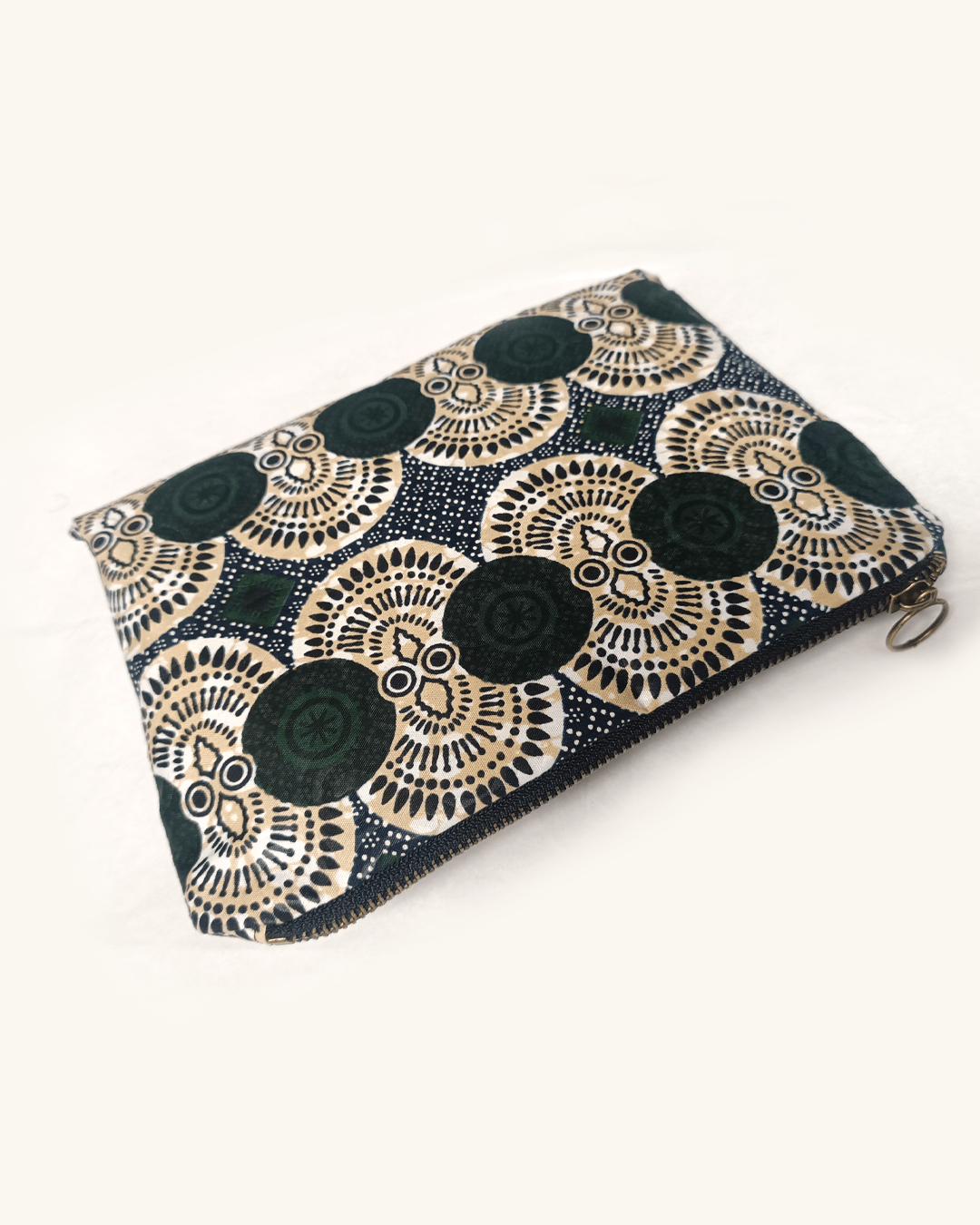 Trousse inaya en wax - Trousse inaya en wax Sewing by Jee - trousse wax - trousse en wax