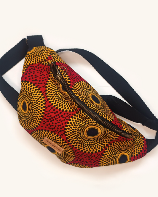 Sac Banane Zandu en Wax -
Sac Banane Zandu en Wax Sewing by Jee - Sac Banane en Wax