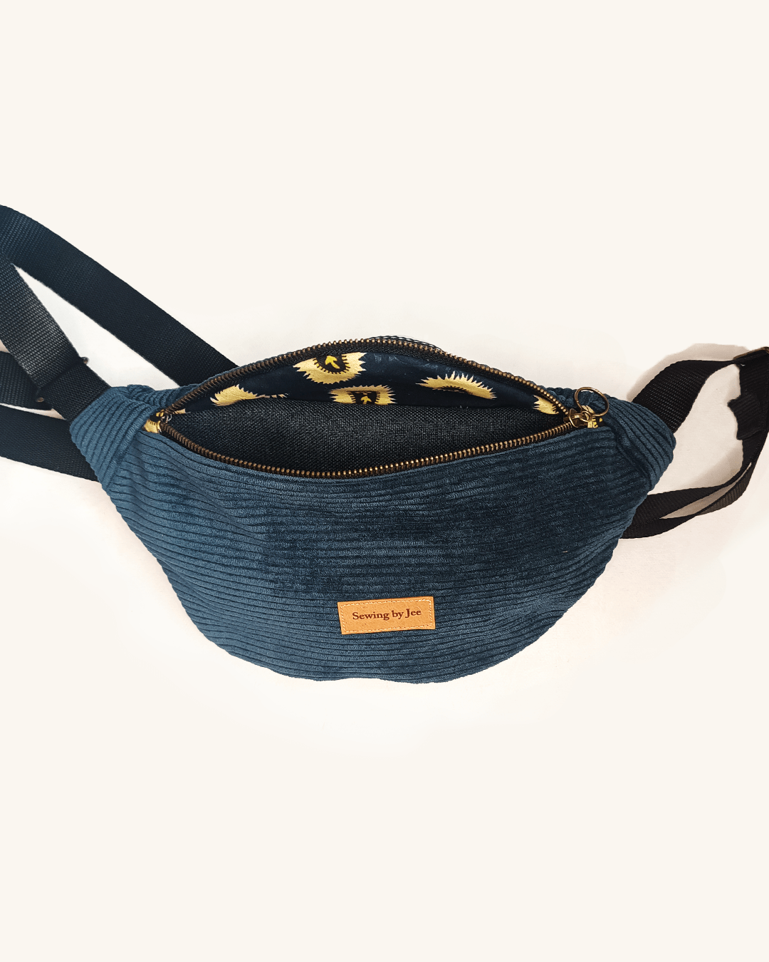 Sac Banane azura en velours côtelé - Sac Banane azura en velours côtelé Sewing by Jee - Sac Banane en velours côtelé