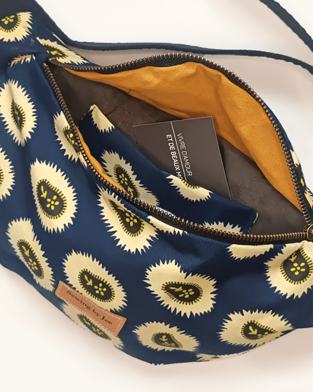 Sac Banane keisha en Wax  -
Sac Banane keisha en Wax Sewing by Jee - Sac Banane en Wax