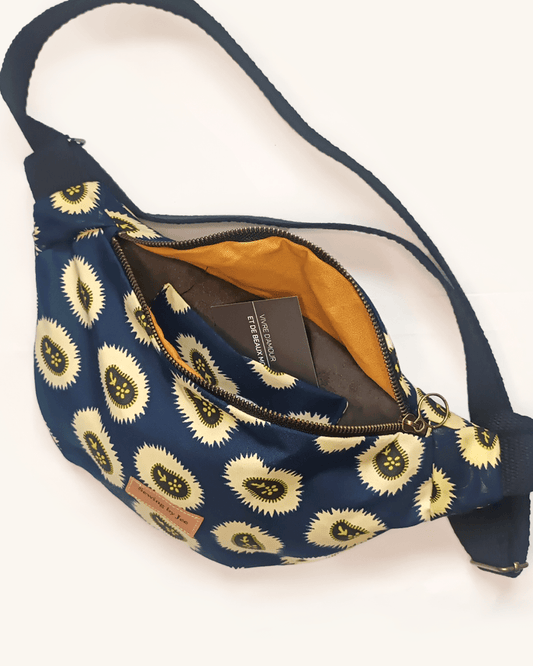 Sac Banane keisha en Wax ouverte  -
Sac Banane keisha en Wax Sewing by Jee - Sac Banane en Wax