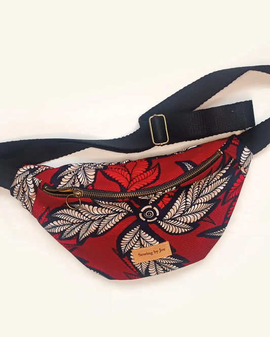 Sac Banane kimia en Wax   -
Sac Banane kimia en Wax Sewing by Jee - Sac Banane en Wax