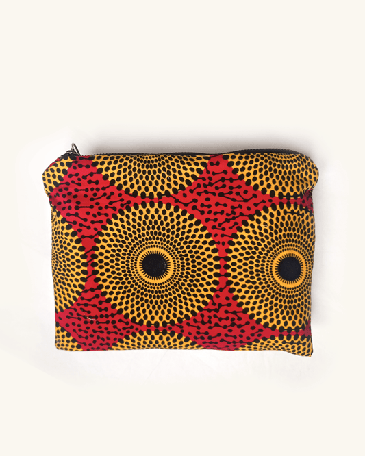 Trousse Zandu en wax - Trousse Zandu en wax Sewing by Jee - trousse wax - trousse en wax