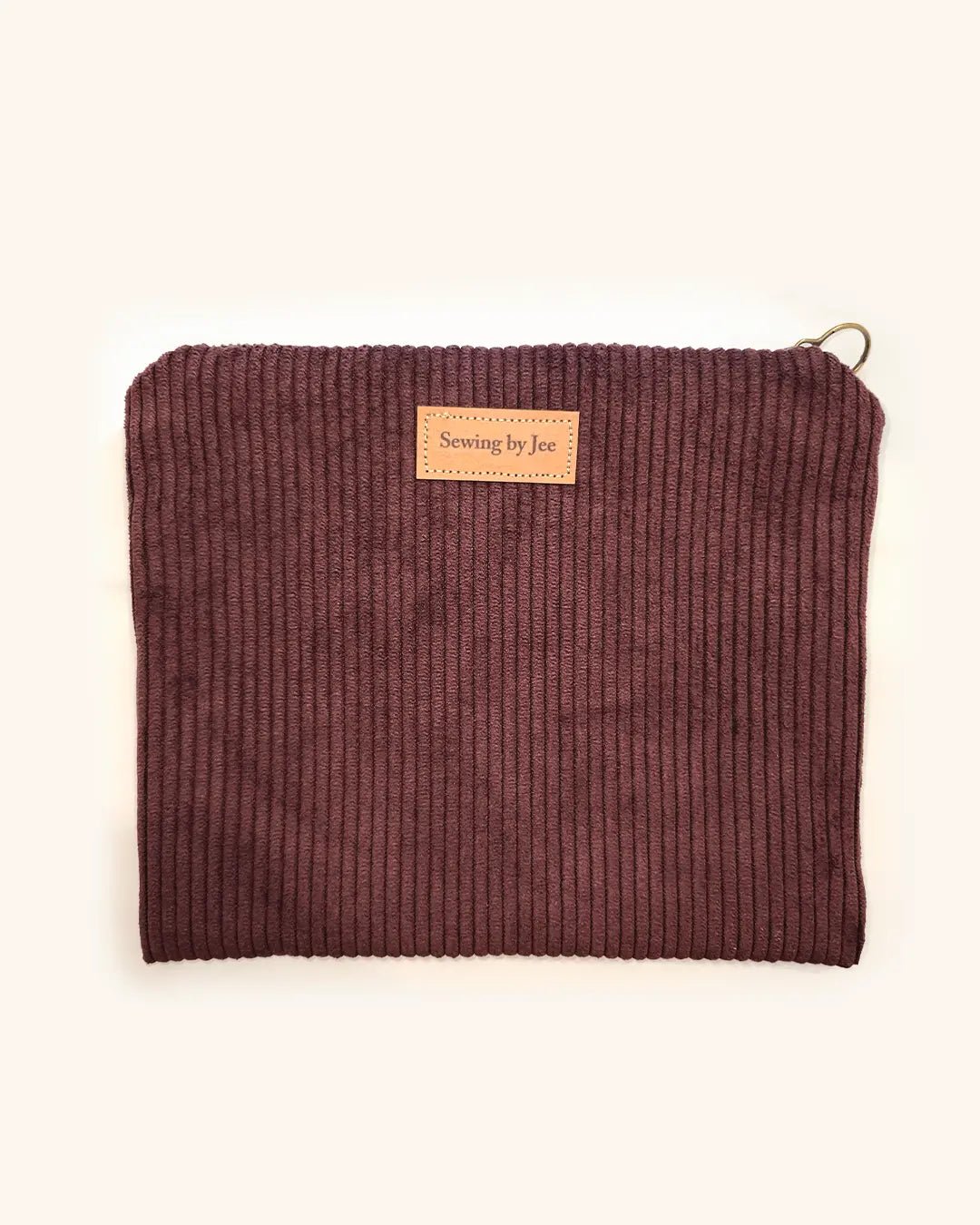 trousse en velours côtelé grenada Sewing by Jee - trousse velours côtelé - trousse velours 